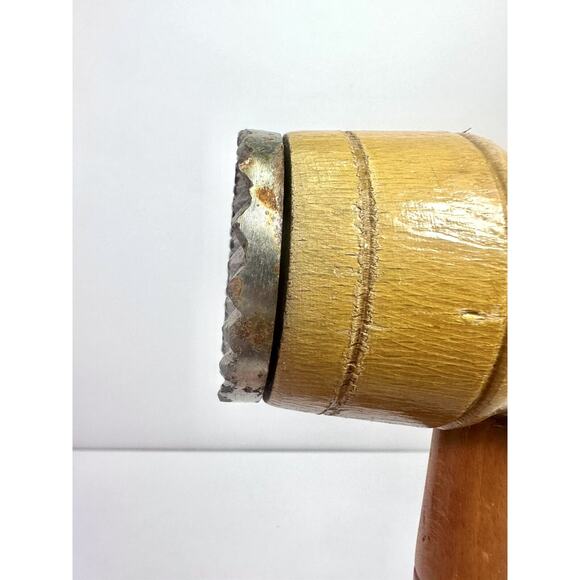 Vintage Wooden Kitchen Mallet Meat Tenderizer 12" long - Picture 6 of 11